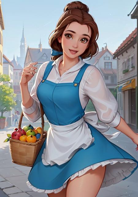 Belle Princess (beauty and the beast) - SD 1.5 | XL PONY - Disney by YeiyeiArt