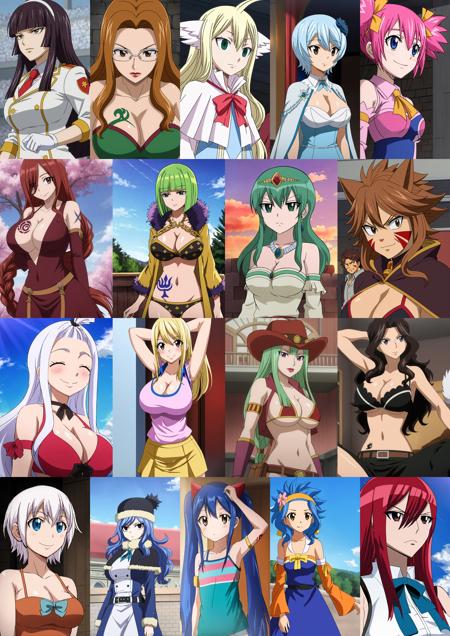 Fairy Tail Girlpack LoRA