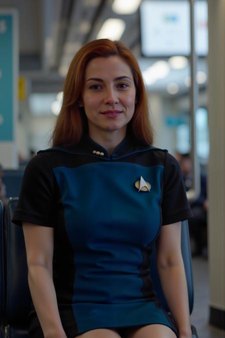 Star Trek TNG uniforms (5 variants) (Flux)