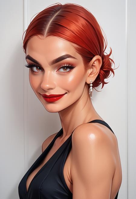 Short Slicked Back | Low Bun Hairstyle PONY XL