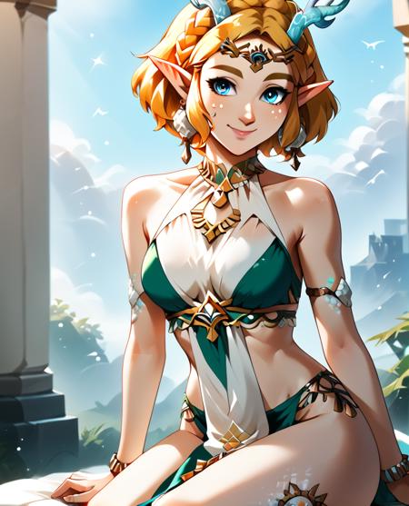 Princess Zelda Character + 2 outfits+cat and dragon forms (Tears of the Kingdom)  [Pony]