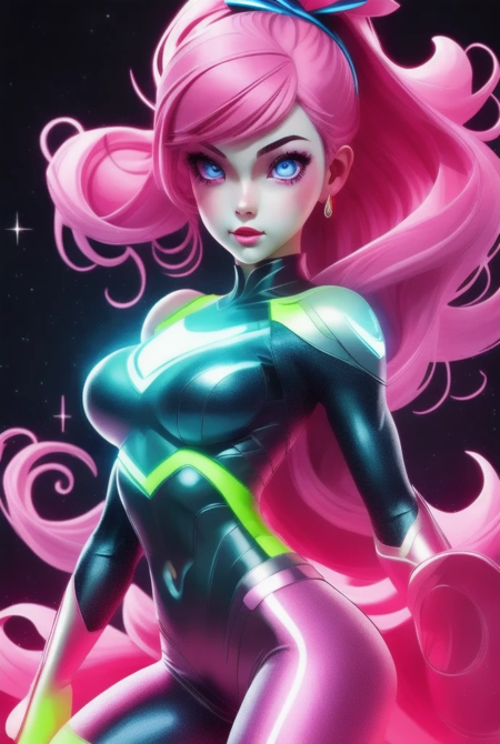 Neon 3D Anime