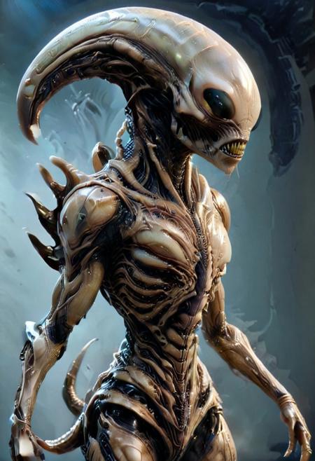 Unfazed realistic Alien Concept - XL