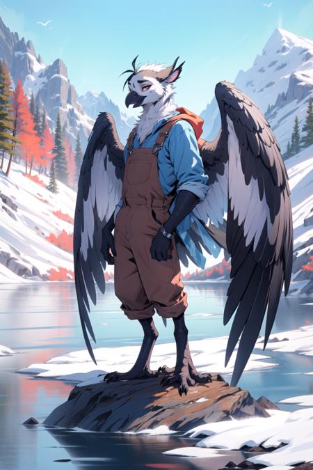 Anthro Birds LoRA