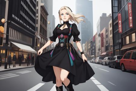 Artisan Corset and Dress SD 1.5