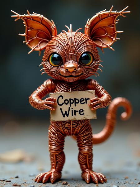 Copper Wire - CE - SDXL & Flux版本V01a - Flux.1 D (ID: 929490)