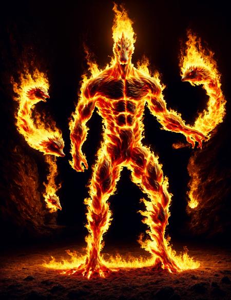 DonM - Another Made of Fire Style [SD1.5,SDXL]