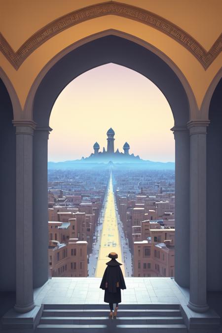 Monument Valley-ArtStyle LoRA