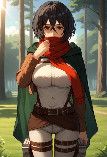 Mikasa Akermann (Pre- and Post-Timeskip) (Attack on Titan)