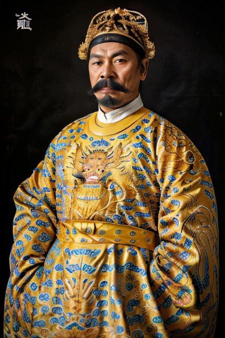 Vietnam Nguyen dynasty dragon robe版本Vietnam Nguyen dynasty dragon robe (ID: 542742)