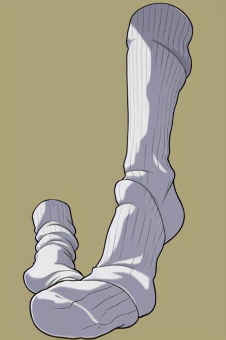 socks removed - white | simple painting layer