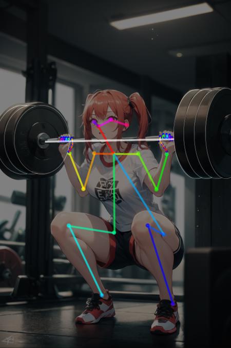 [OpenPose + Lineart] Weightlifting版本Weightlifting v1.0 (ID: 180536)