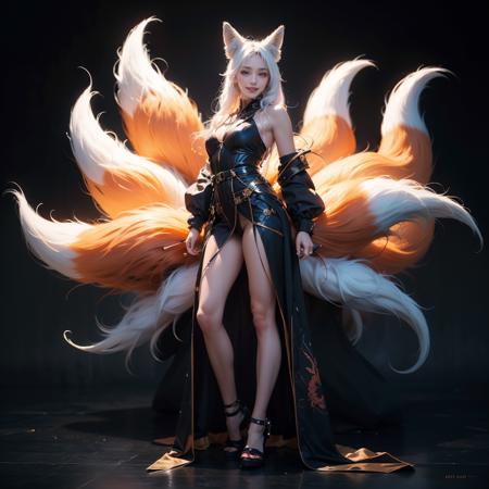 九尾狐女孩 Nine tailed Fox Girl