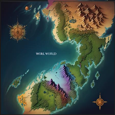 Table Rpg / D&D Maps - #10 - World map
