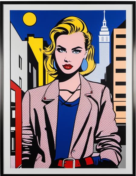 Pop Art - Roy Lichtenstein Style - SDXL 1.0版本v1.0 (ID: 657217)