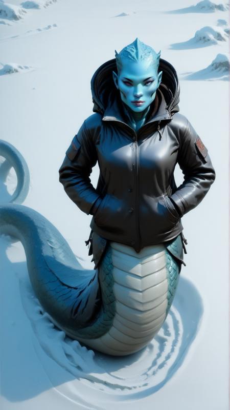 Naga - Creature Concept - Illustrious