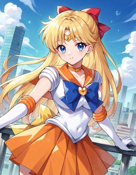 Minako Aino (愛野 美奈子) / Sailor Venus (セーラーヴィーナス) - Sailor Moon (美少女戦士セーラームーン) - COMMISSION W/ DATASET