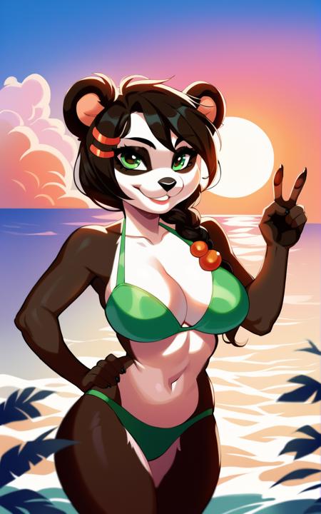 Yaya Panda - Crash Bandicoot [SD1.5 & PonyXL]