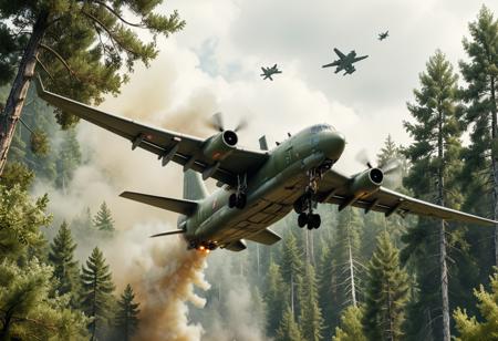 Dynamic Wildcard - military plane unleashed