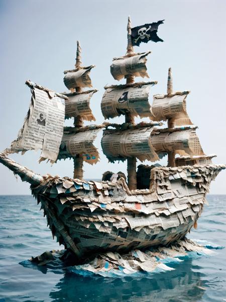 Papier Mache Style SDXL