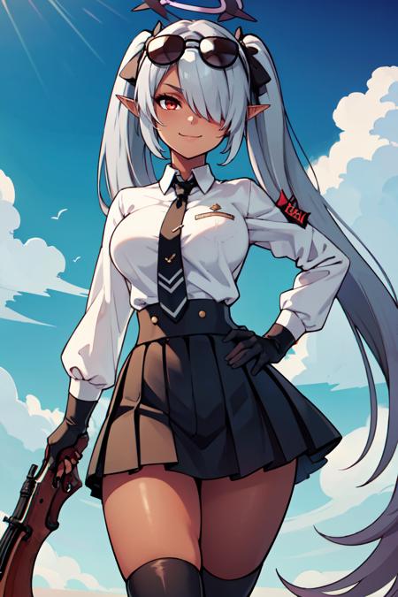 Shiromi Iori | 銀鏡イオリ (Blue Archive) [Illustrious & Pony & SD1.5]版本v1.0 (ID: 842820)