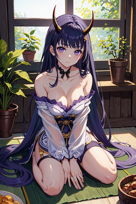 Raiden Mei-Herrscher of Thunder-Aqueous Springtide-Honkai 3rd