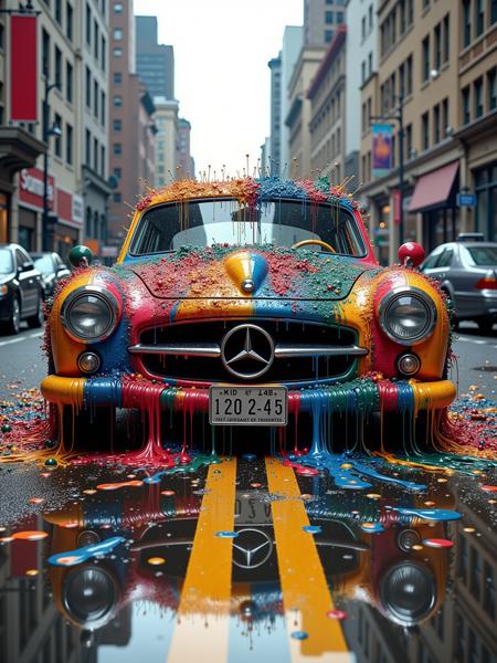 Colorful Paint FLUX & SDXL