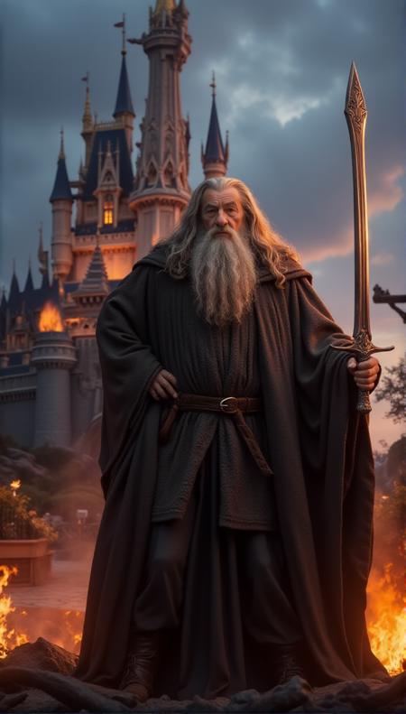 Gandalf The Grey - The Lord of the Rings - Flux1.D