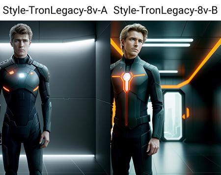 Tron Legacy Style