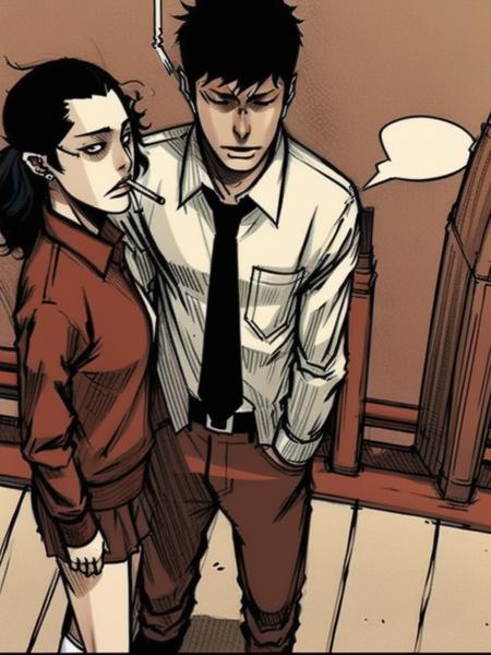 Dokgo Manhwa - Style Lora版本v1.0 (ID: 900644)