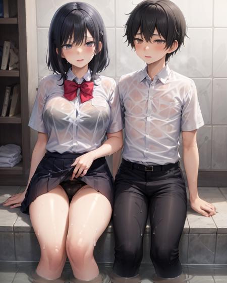 Two-person lora 双人lora 姐弟 Update for character Lora