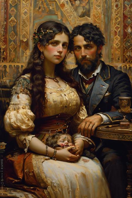 style of Jean-Joseph Benjamin-Constant 346