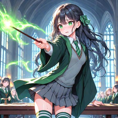 girl like slytherin