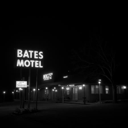 Psycho (1960 film) style XL + F1D