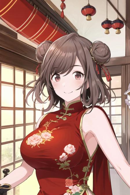 Kogane Tsukioka / 月岡 恋鐘版本v1.0(SD1.5) (ID: 717184)