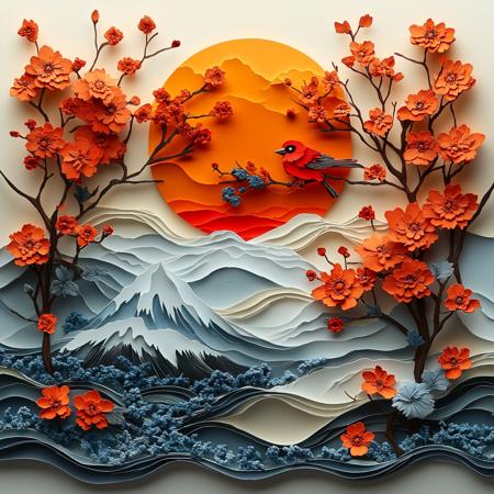 Paper Cut Art {SD XL | Pony} - by Ethanar