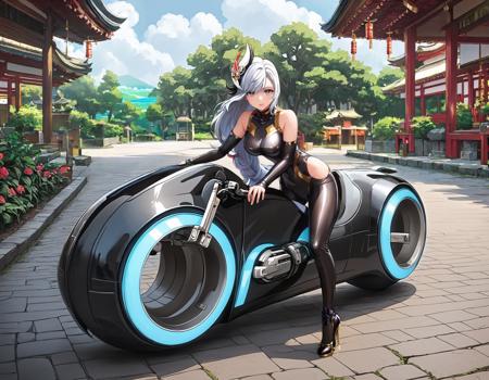 TRON Motorbike [PONY & Flux]