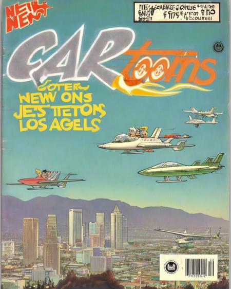 Cartoonz Car Magazine SDXL