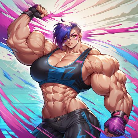 Extreme Muscular Concept [Pony, Animagine XL]