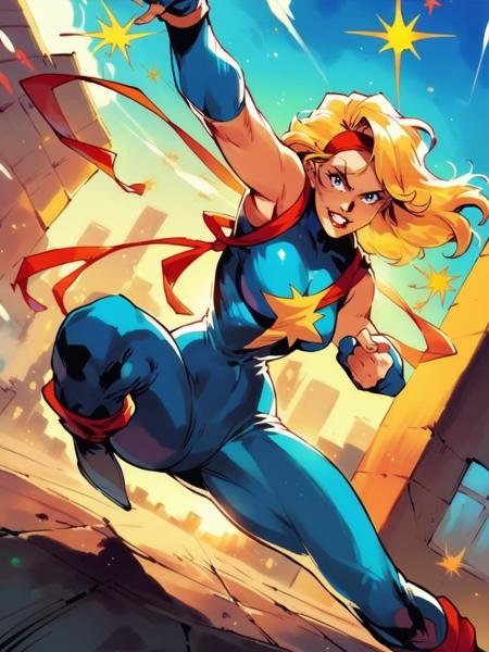 Dazzler 80s Classic (Marvel X-Men Comics) COMMISSION by YeiyeiArt