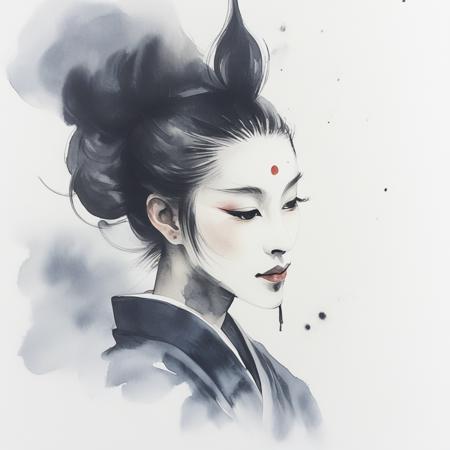 Zen Ink Wash Sumi-e (SDXL, Pony, Flux)