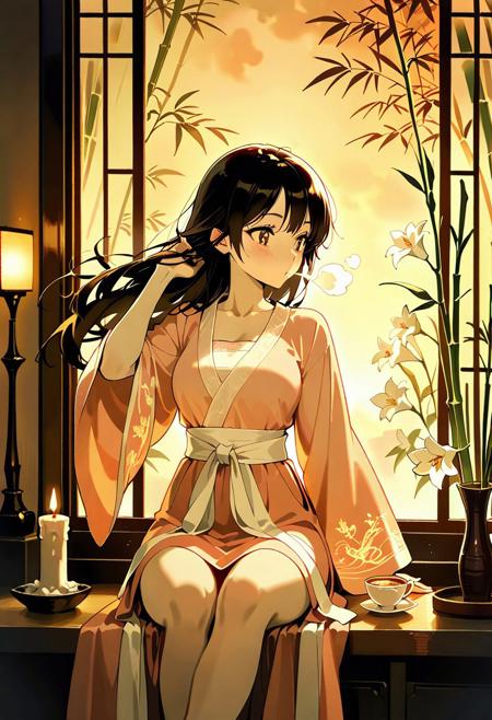 Anime Style Chinese Hanfu Dress