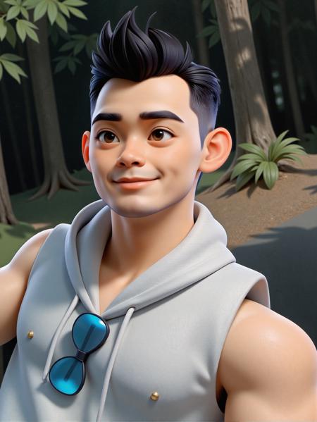 Jackie 3D Character FLUX