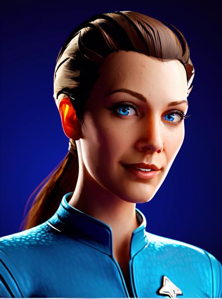 Jadzia Dax (Comic) Pony