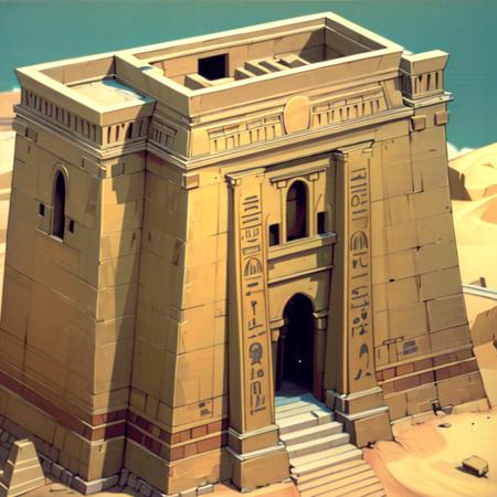 Stylized Setting (Isometric) SDXL & SD1.5