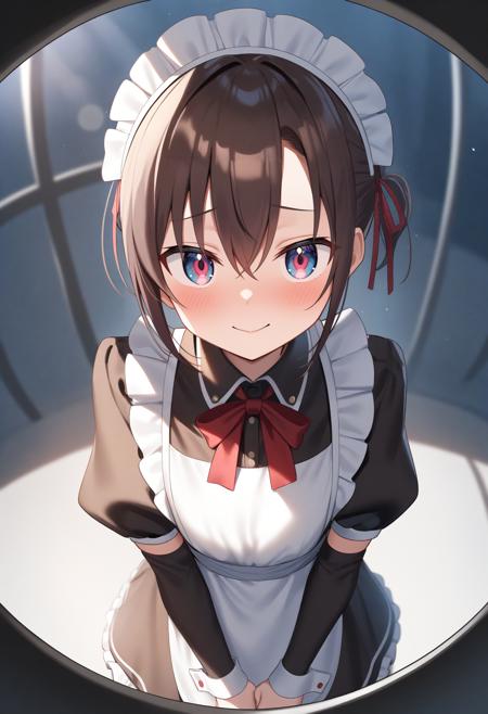 [SDXL&Pony] peephole / ドアスコープ / 覗き穴版本Animagine v1.0 (ID: 763164)