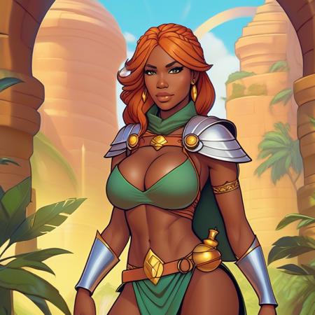 Western Visual Novel Style