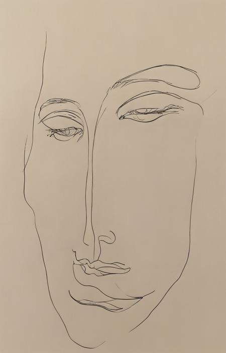 A eerie line drawing style - tangbohu [SDXL] 41