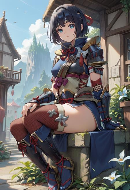 Monster Hunter - Kamura Armor (カムラノ装備) ponyXL