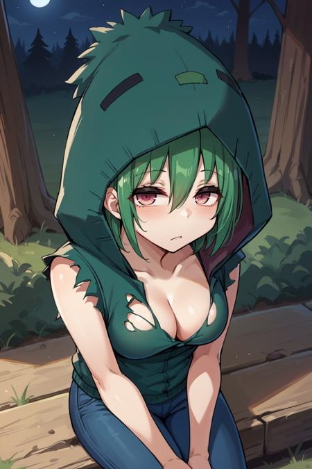 Zombie (Mob Talker/Minecraft) SDXL LoRA [Pony Diffusion]